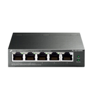 TP-Link TL-SG105PE 5-Port Gigabit Easy Smart Switch with 4-Port PoE+