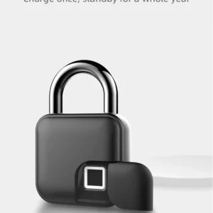 Smart Fingerprint Padlock IP65 Waterproof - Biometric Security