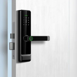 Smart Door Handle Lock with Cloud Data Storage - WiFi, Fingerprint, RFID Card Access