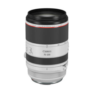 Canon RF 70-200mm F2.8 L IS USM Lens angled view