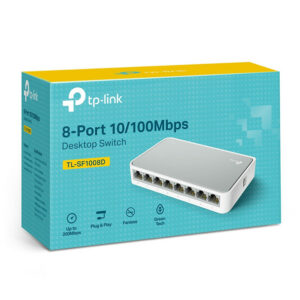 TP-LINK 8-Port 10/100Mbps Desktop Switch TL-SF1008D