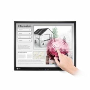 LG 19" Touch Screen Monitor 19MB15T with capacitive touch technology and LED backlighting