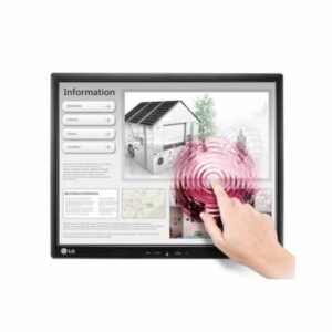 LG 17" Touch Screen Monitor 17MB15T with capacitive touch technology and LED backlighting