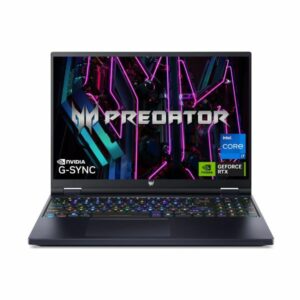 Acer Predator Helios Neo 16 NH.QLUSA.001 Gaming Laptop with Intel Core i7, NVIDIA RTX 4060, WUXGA 165Hz Display, Windows 11