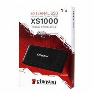 Kingston SXS1000G 1TB external SSD with USB-C 3.2 connectivity and high-speed performance