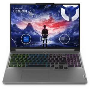 Lenovo Legion 5 83DG004EUS Gaming Laptop with Core i9-14900HX, 32GB RAM, 1TB SSD, 16" QHD 165Hz Display, NVIDIA RTX 4070 8GB GPU, RGB Keyboard, and Windows 11