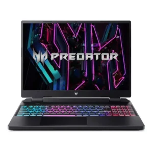 Acer Predator Helios PHN16-71-98TT gaming laptop with Core i9, 32GB RAM, 1TB SSD, 16" QHD 165Hz display, and NVIDIA RTX 4070