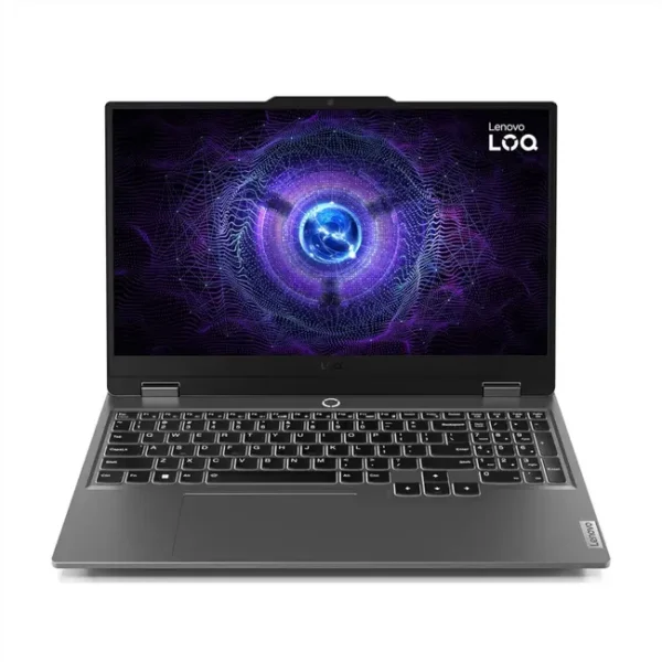 Lenovo LOQ 83JC002URM laptop with Ryzen 7, 24GB RAM, 512GB SSD, 15.6" FHD 144Hz display, and NVIDIA RTX 4050