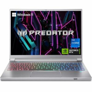 Acer Predator Triton PT14-51-78B4 Gaming Laptop with Intel Core i7, 16GB RAM, 512GB SSD, and NVIDIA RTX 4050