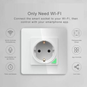 WIFI Wall Socket for Smart Home Automation