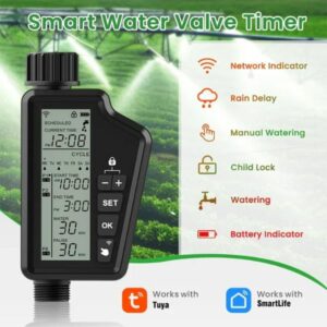 WIFI Smart Irrigation Controller for Efficient Garden Management