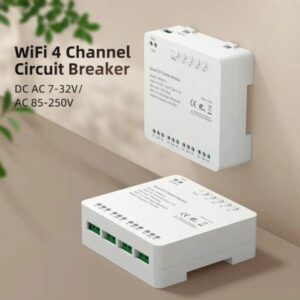 WIFI 4 Channel Circuit Breaker for Smart Home Systems