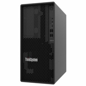 Lenovo Server ST50 V2 Tower with Intel Xeon E-2300 Series processor and flexible storage options