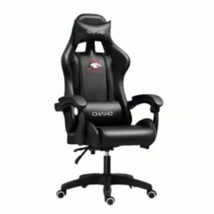 Chaho Esports Gaming Chair YT-055 in black, featuring ergonomic design and adjustable features