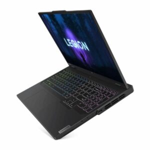 Lenovo Legion Pro 5 16IRX8 Gaming laptop with Intel Core i9, 16GB RAM, 1TB SSD, and NVIDIA RTX 4070, featuring a 16" WQXGA display