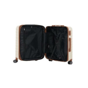 Board-X Suitcase Bag 16" in Beige made of durable plastic