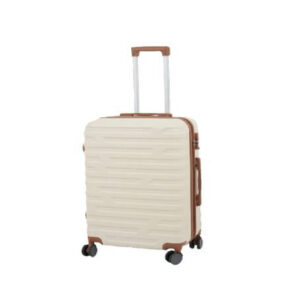 Board-X Suitcase Bag 28" in Beige made of durable plastic