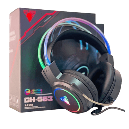 Jedel Headset GH563 USB and 3.5mm Jack Wired Gaming Headset with built-in microphone