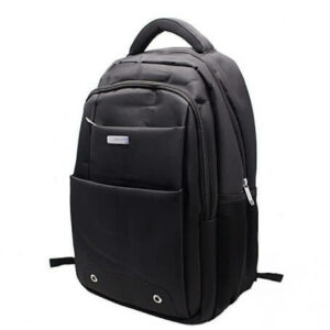 Ponasso Backpack Laptop 5002 15.6" in durable black polyester material