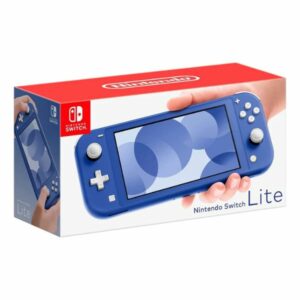 Nintendo Switch Lite in various colors with ergonomic design